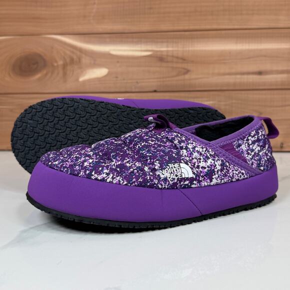 The North Face Youth THERMOBALL Traction Mules II Slippers Shoes Size 4 - Picture 1 of 13